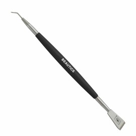 BEAUTICS Eyelash Lash Lift Tool with Comb and Tint, Stainless Steel Brush Eyelash Extension Clean up (Black)