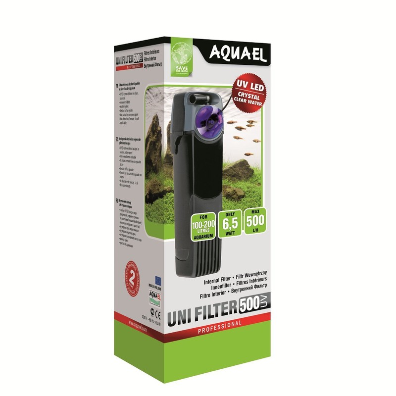 AquaEL 57241 UV Internal Filter for Basin Capacity of 100-200