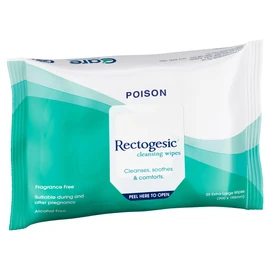 Rectogesic Cleansing Wipes 25-Pieces