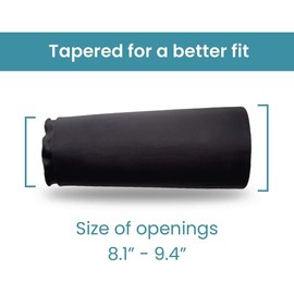 ProActive Therm-o-gel Hot or Cold Therapeutic Compression Sleeve for Injuries, Muscle Pain, Soreness, Swelling, Bruising, Sprains, Arthritis, Tendonitis, Reusable Non-toxic Gel Pack, Small, 1 Count