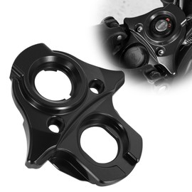 ZANGOMB lgnition Key Switch Cover for Surron，CNC Ignition Lock Cylinder Cover for Sur Ron Ignition Mount Plate Decoration Fit for Sur Ron X/S/LBX Segway X160 / X260 Electric Dirt Bike - Black