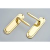 Designer Levers - Mocho Round Plate Lever Door Handle -