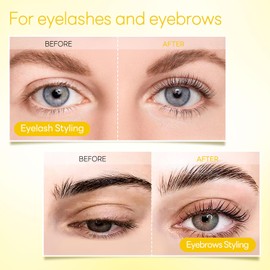 Lash Lift Glue Balm Eyelash Lifting Perm Lemon Strong Hold Lash&Brow Perm Glue Balm Eyebrow Glue Adhesive Powerful Sticky Brow Lamination 0.35Oz/10G