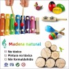 Nayumi Instrumentos Musicales Percusión De Madera Para Niños 22pcs