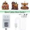 LCMLA AC/DC 4.5V Power Adapter Compatible with Lemax Lighted Accessory