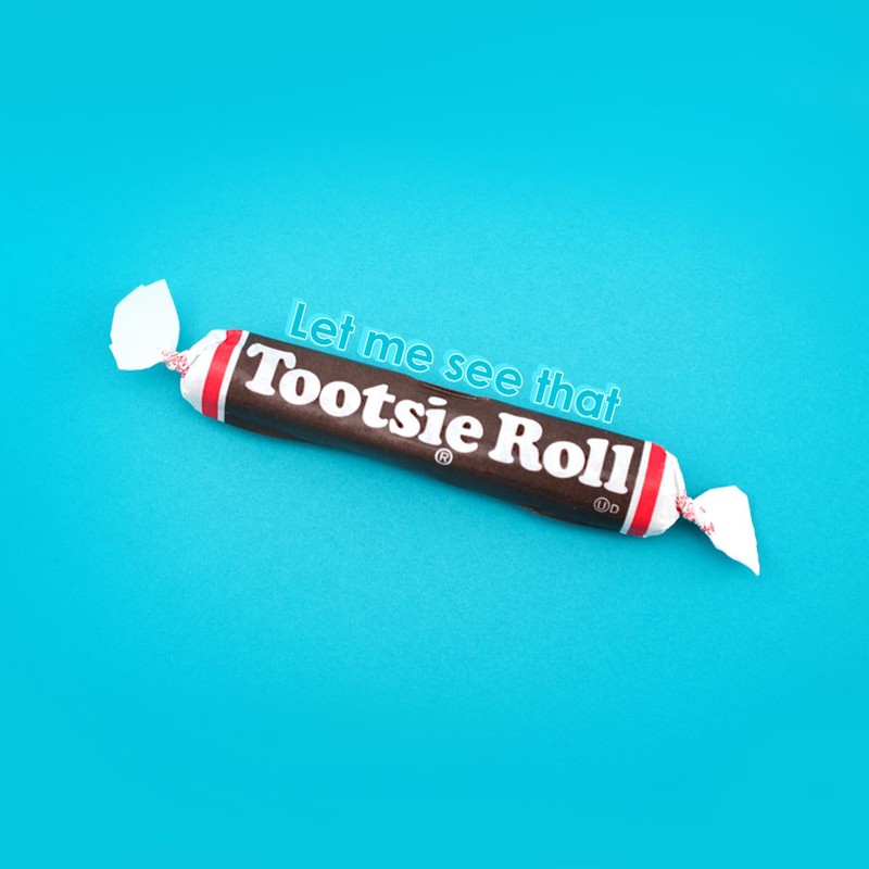 Tootsie Roll 280-Count Tub, Chocolate, Individually Wrapped, 98 Ounce Jar