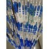 ZiDeTang Acrylic Beaded Door Curtain Décor Tassel Room Divider Curtain