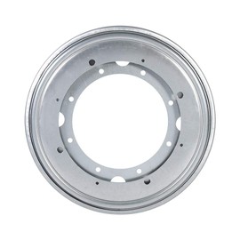 Lazy Susan, 4 Types Heavy Duty Round Shape Galvanized Lazy Susan Turntable Bearing Rotating Swivel Plate(9inch-Silver)