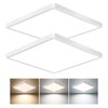 12 Inch Square LED Flush Mount Ceiling Light, 30W, 3000LM