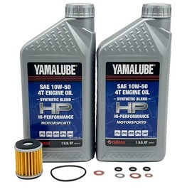 Yamaha Yamalube Off-Road Motorcycle Oil Change Kit, #LUB-OFFCG-KT-01