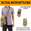 bvya Tactical Molle Water Bottle Pouch Holder H2O Hydration Carrying