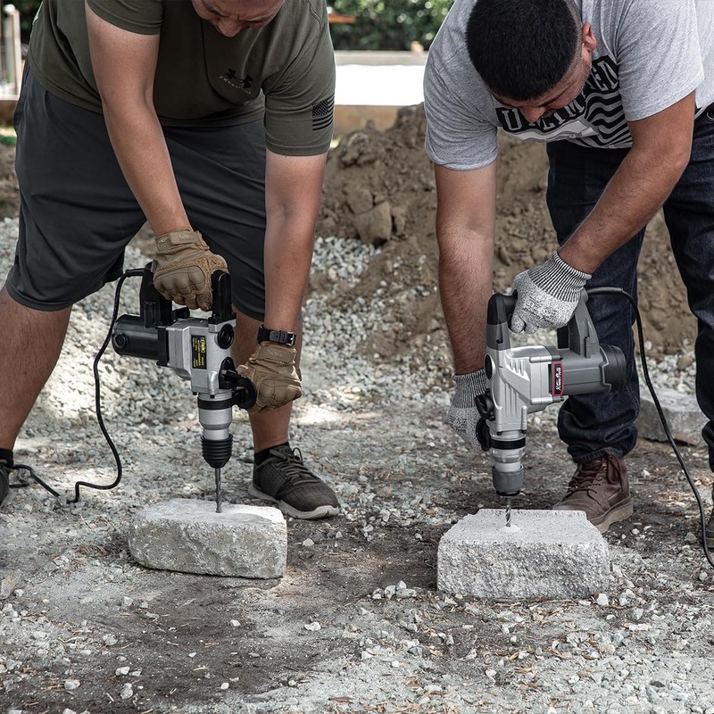 XtremepowerUS 1180W SDS-Plus Electric Rotary Demolition Chipping Hammer 1-1/4" Combination