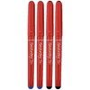 Manuscript Blue & Black Handwriting Pens With Comfort Grip (Pack