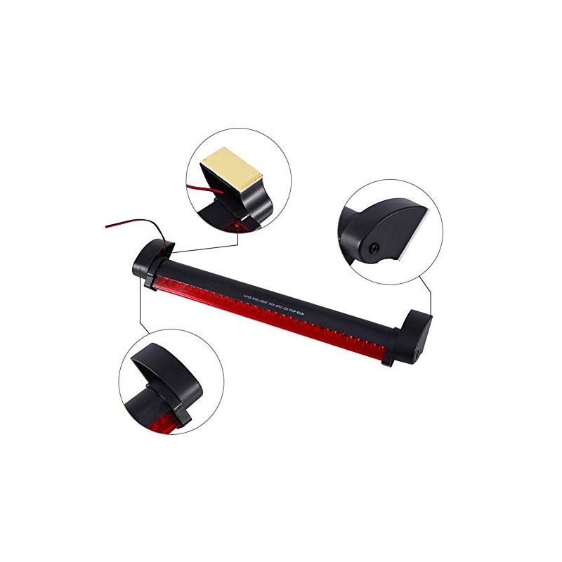 Third Brake Light, Universal 32 LED Red Car High Mount