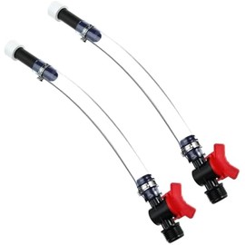 Deluxe Racing Fuel Hose with Ball Valve Shut Off,Racing Fuel Jug Hose For Racing Fuel,Jegs Jugs,Racing Fuel Jug,Racing Fuel Jug 5.5 Gallon,Gas Cans,vp fuel jug,fuel jug（2PCS）.