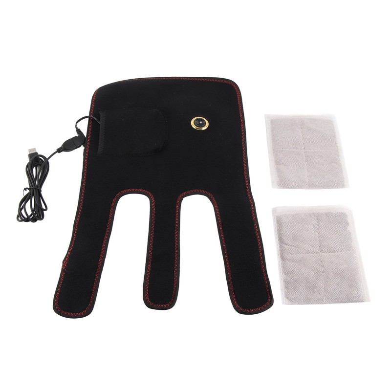 USB Electric Heating Elbow Pad Warming Therapy with Moxibustion Bag