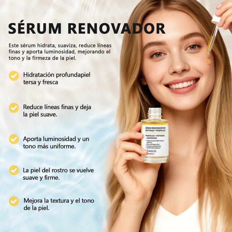 5pc Weud Skincare Aclarante Antiedad Para Una Piel Joven