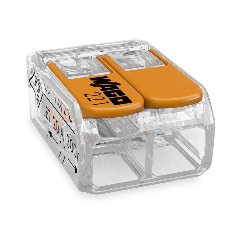 WAGO 221-412 Pluggable Terminal Block, 2 Ways, 450 V, 32