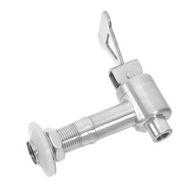 Mikinona Barrel Valve Switch Spigot for Beverage Dispense Replacement Beverage Dispenser Tap Water Spigot Replacement Spigot Beverage Dispenser Replacement Coffee Tap Stainless Steel Silver