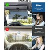 Car Sun Visor with Polarized Glare Protection, Universal Car Sun