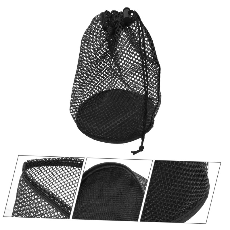 Totority Durable Mesh Golf Ball Storage Bag with Drawstring Closure