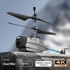 RC Helicopter Drone 4K Professional Six Axle HD Camera Gesture