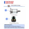 Motorsupermarkets Starter for Yamaha Grizzly 700 2009-2023 All Models with