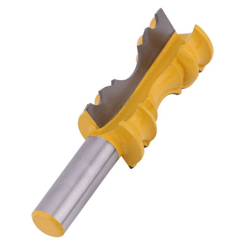 1/2" Shank Large Elaborate Chair Rail Molding Router Bit For