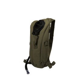 World Famous Sports 3-Liter Hydration Backpack, Olive, 3 L