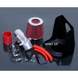 Red Heatshield Cold Air Intake Kit Systems Fit For 2006 2007 2008 2009 2010 2012 Ford Fusion S SE SEL 2.3L 2.5L Engine