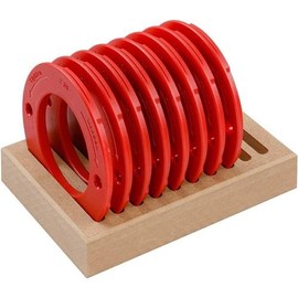 Woodpeckers Precision Woodworking Tools TLRSET-ML Molded Twist Lock Ring Set for Router Lift or Plate, 8-Piece