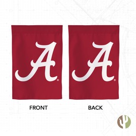 Desert Cactus University of Alabama Garden Flag Crimson Tide Roll Tide Bama UA Banner 100% Polyester (Design C)