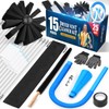 Sealegend 15-Piece 25-Feet Dryer Vent Cleaner Kit, Dryer Cleaning Tools,