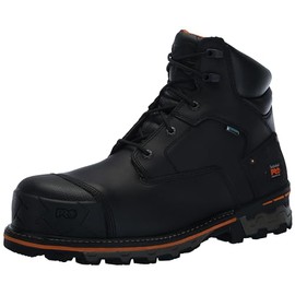 Timberland Men's Boondock 6 Inch Composite Safety Toe Waterproof 6 Ct Wp, Black, 13 Wide