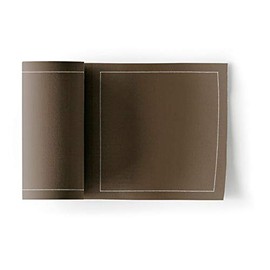 MY DRAP Cocktail Napkins, Reusable Cotton Napkins on a Roll 4.5 x 4.5 IN (100 Napkins, Taupe)