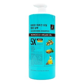 Elastine Moroccan Argan Oil 5X Nourishing Shampoo, 1.35L, 2 pcs / 엘라스틴 모로코 아르간오일 5X 영양샴푸, 1.35L, 2개