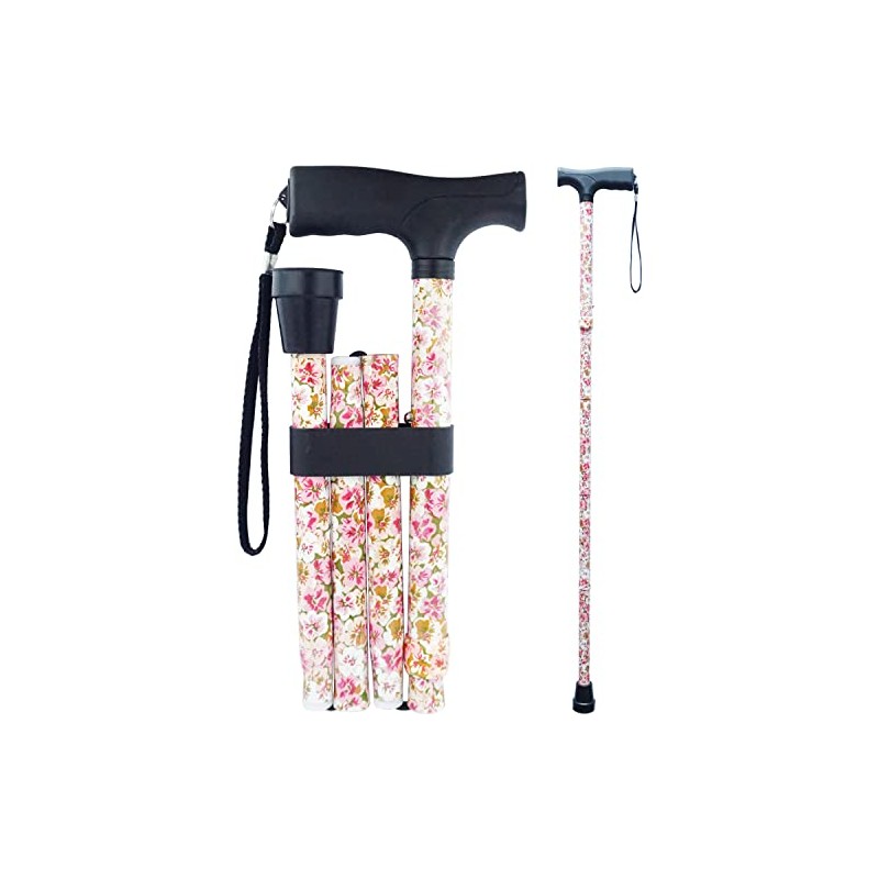 YAMTHR Folding Cane, Walking Cane for Men, Women, Portable Walking