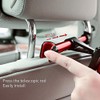 Car Headrest Mount 360° Rotating Tablet Phone Holder Backseat BracketRed
