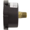 Pentair 190059 Rear Mount Pressure Gauge Replacement Pool/Spa Valve and