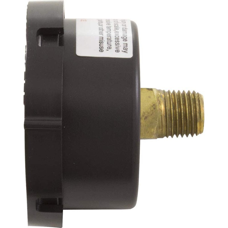Pentair 190059 Rear Mount Pressure Gauge Replacement Pool/Spa Valve and