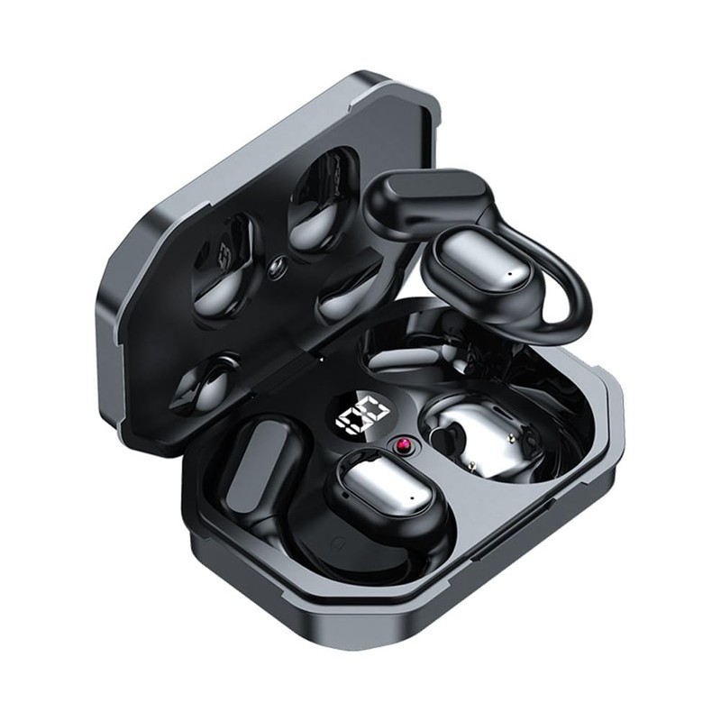 Fahgaer Mecha Style JR06 Wireless Bluetooth Earphones,Ear Mounted Digital Breathing
