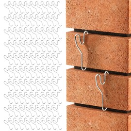Brick Hook Wall Clips for Outdoor Indoors Garland Hanging Wreaths Lights