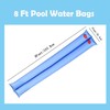 Pool Water Bags for Inground Pool Cover Double Chamber Pool