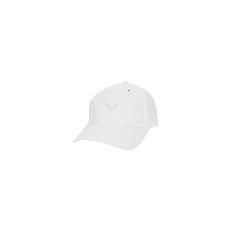 Trigema Men's Baseball Cap White Weiß (Weiss 001) Large