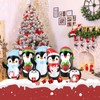 Shappy 12 Pcs 28 Inch Giant Christmas Inflatable Bowling Game