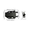UPEYXDQR 4 Pack Touch Latch Safe Push Latch Safe Push