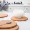 ROLUXENTIA 6.3 Inch Cork Trivet - 6 Pcs Heat Resistant