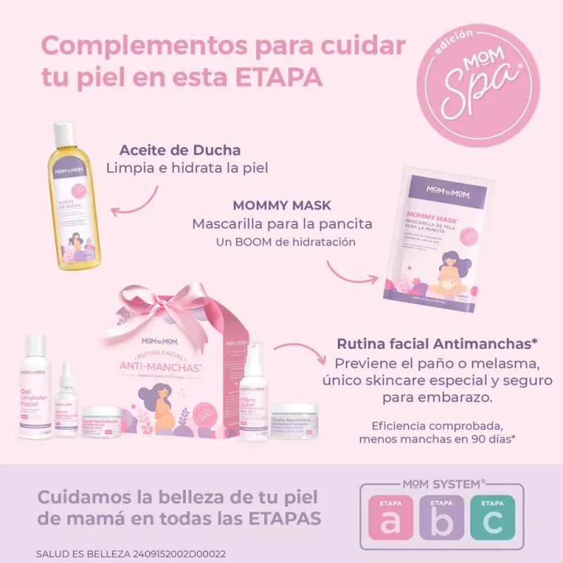 Aceite Corporal Mom to Mom para Prevenir la Comezón 125ml