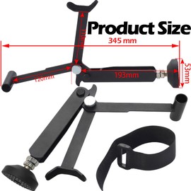 CHSG Motorcycle Portable Lift Stand, Black, Weight 0.71 Kg, Folding Portable Design, Hand Lifting Jack Tool, Motorcycle Lift, Carbon Steel, Suitable For Most Motorcycles And Bicycles