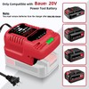 for Bauer 20V Battery Charger - Compact & Lightweight, 1/3